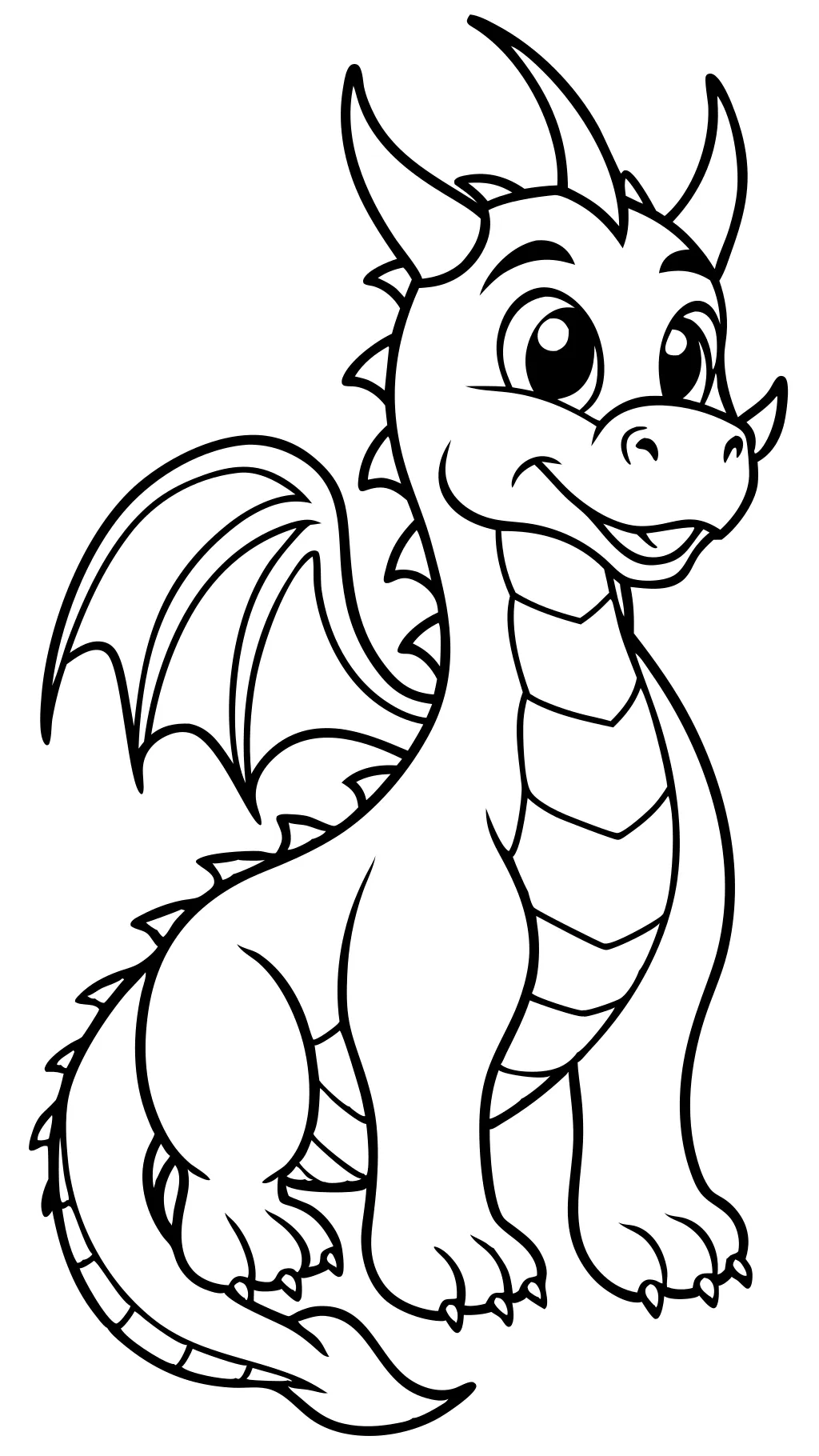 free coloring pages dragons